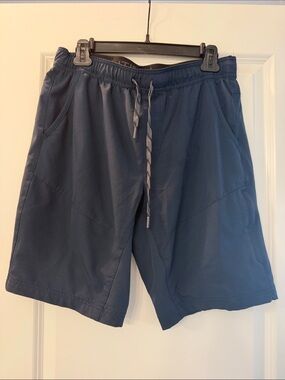 Gerry Mens Pull-On Trail Shorts Navy Blue
